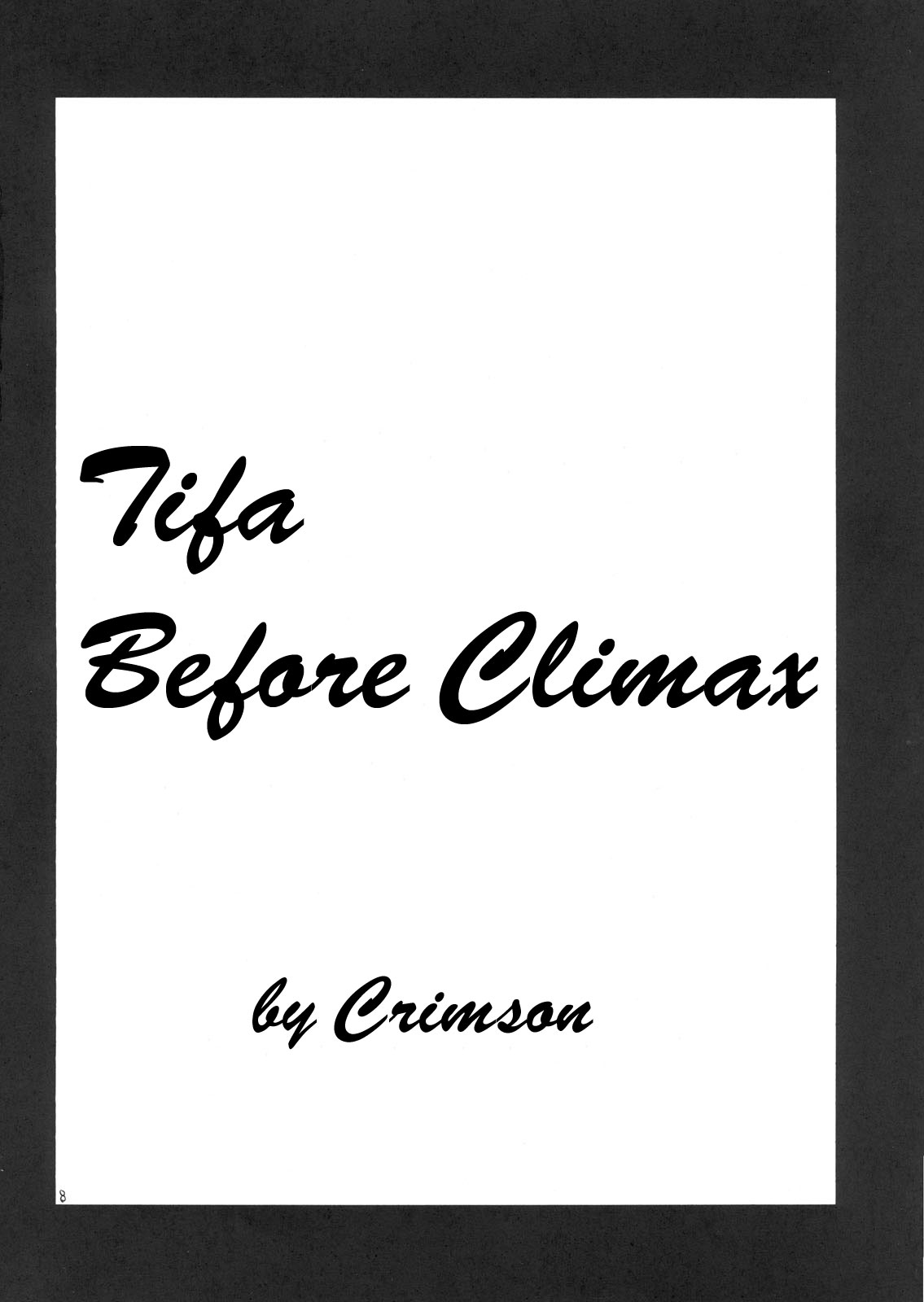 Tifa Kyokuzen | Tifa Before Climax page 7 full