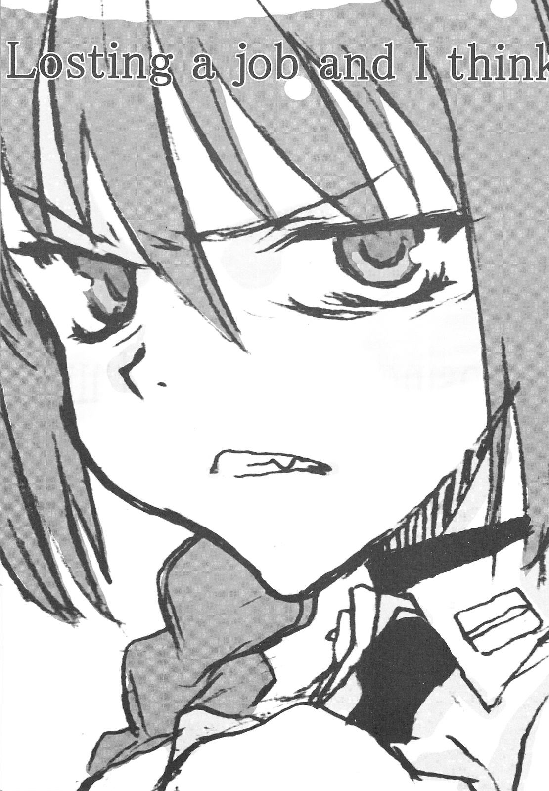 Losing a job and I think page 2 full