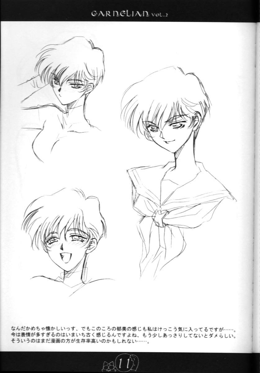 CARNELIAN vol.2  - Re&middot;Leaf Settei Shiryou Tsudo page 10 full