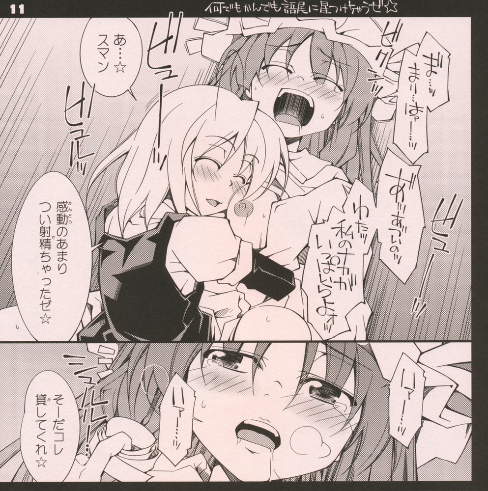 Garlic Koumakan Mega Black Label "Watashi to Marisa by Patchouli Knowledge" page 10 full