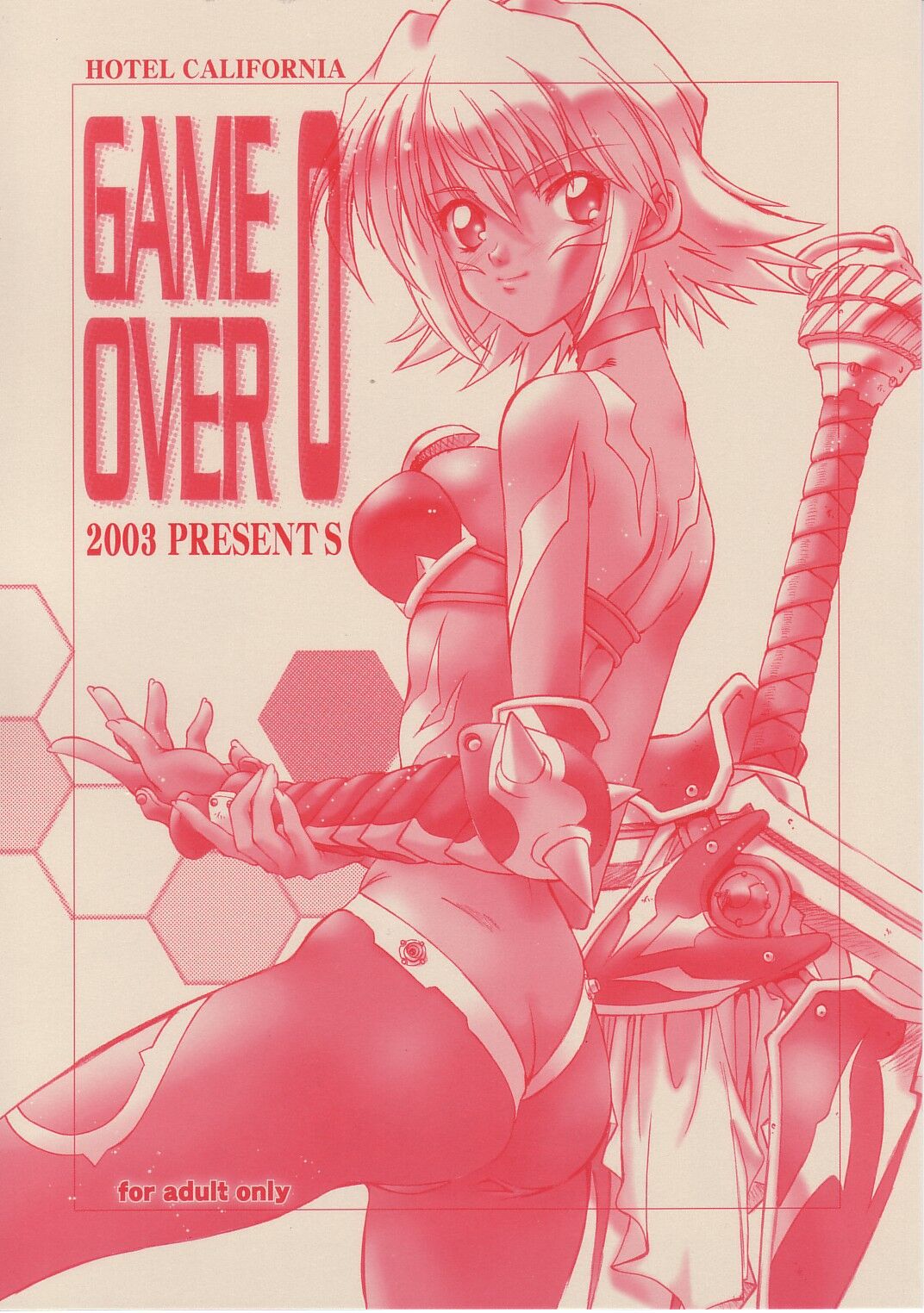Game Over 0 page 1 full