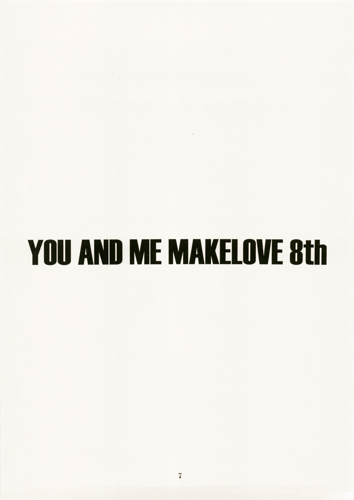 You and Me Make Love 8th page 5 full
