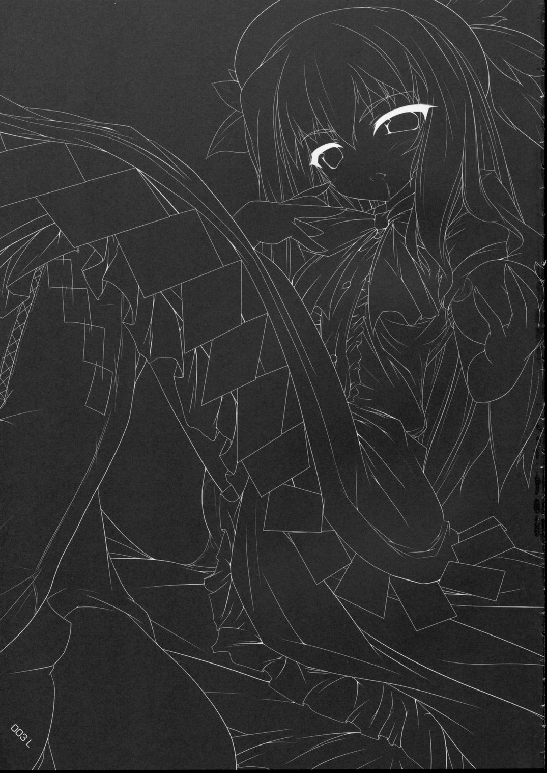 Kuromomo Shibori - squeeze black peach page 2 full