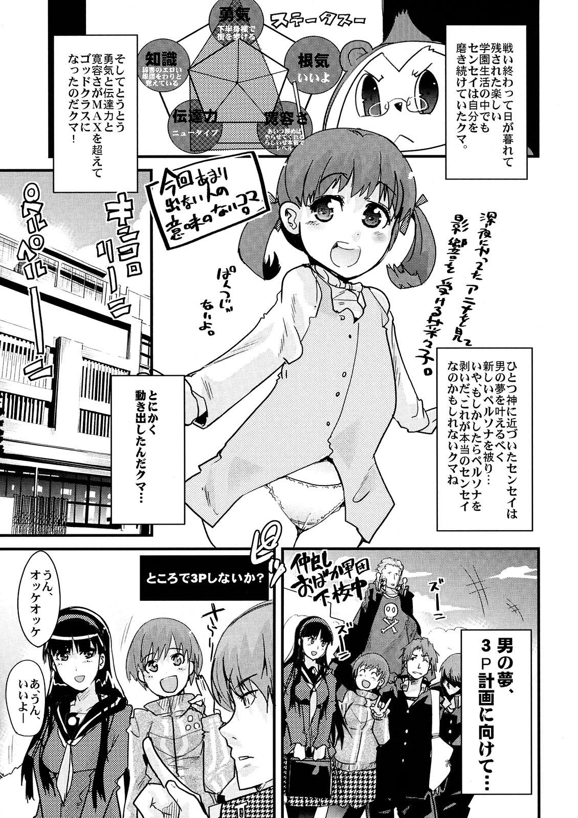 Akai Yukiko to Midori no Chie-chan to Toufu to Paku to Loli page 5 full