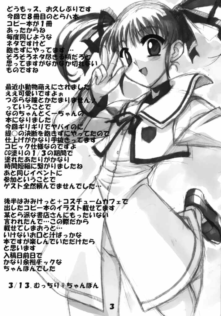 Mahou Shoujo wa H Nano! page 3 full