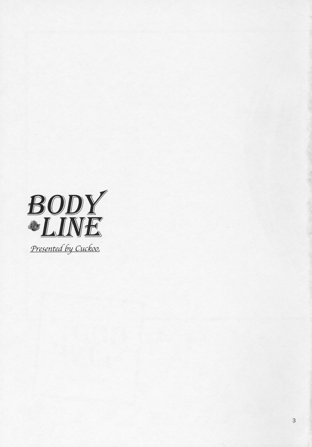 BODY LINE page 2 full