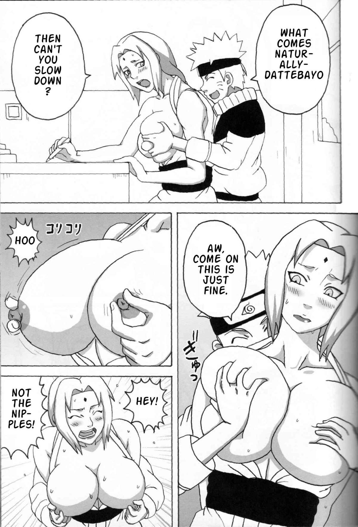 Kyonyuu no Ninja Chichikage | Chichikage Huge Breasted Ninja page 10 full