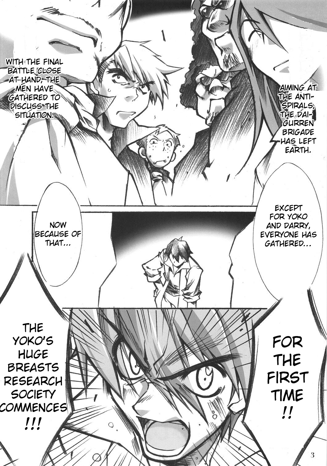 Yoko no Chichi wo Momishidaku Hon page 3 full