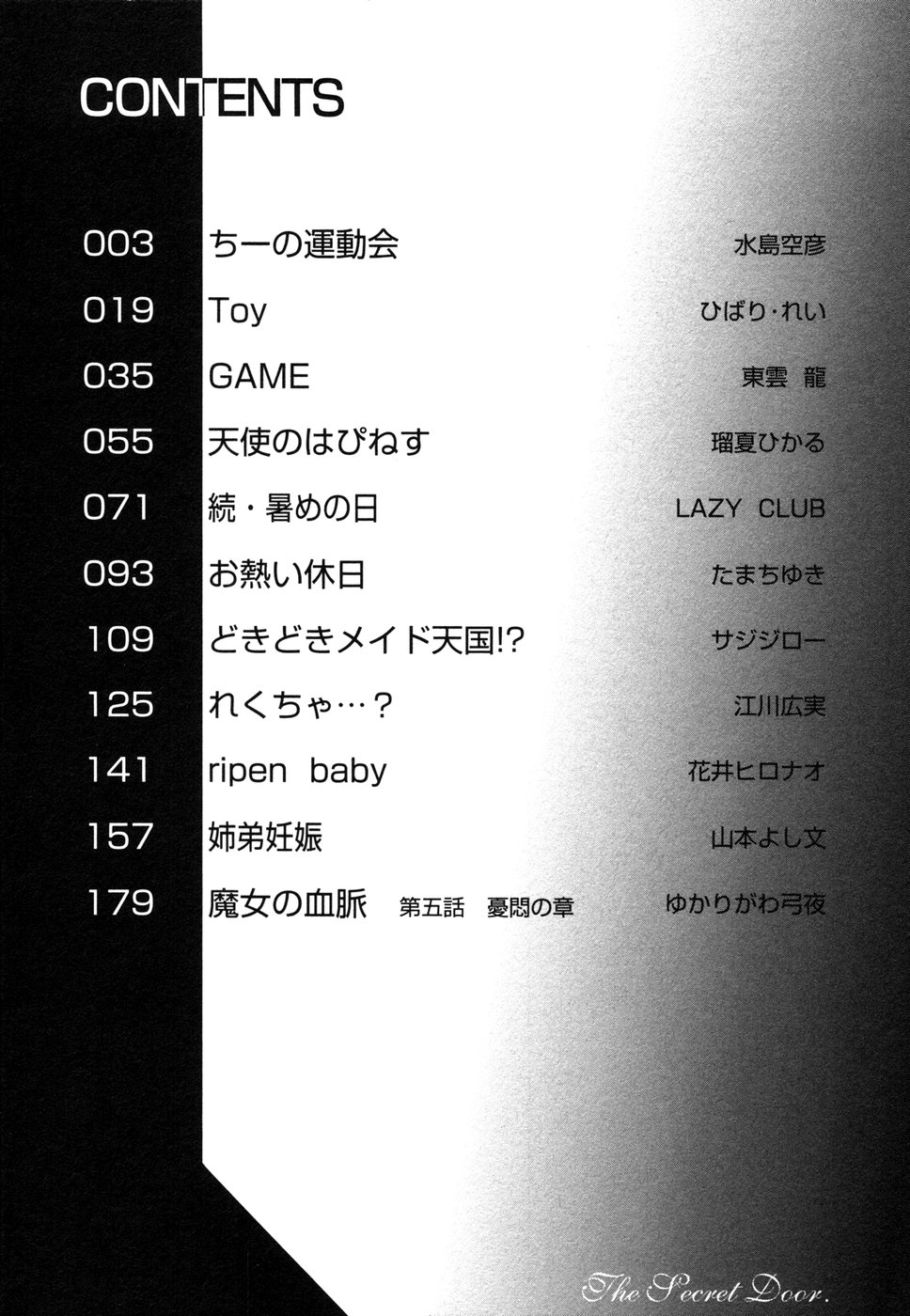 Himitsu no Tobira Vol.8 | The Secret Door Vol.8 page 5 full