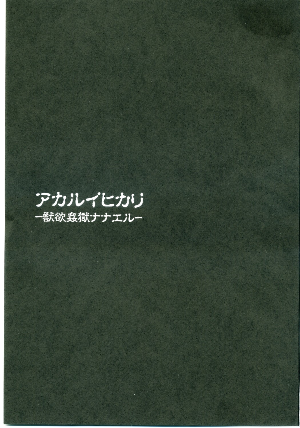 Akarui Hikari -Juuyoku Kangoku Nanael- page 2 full