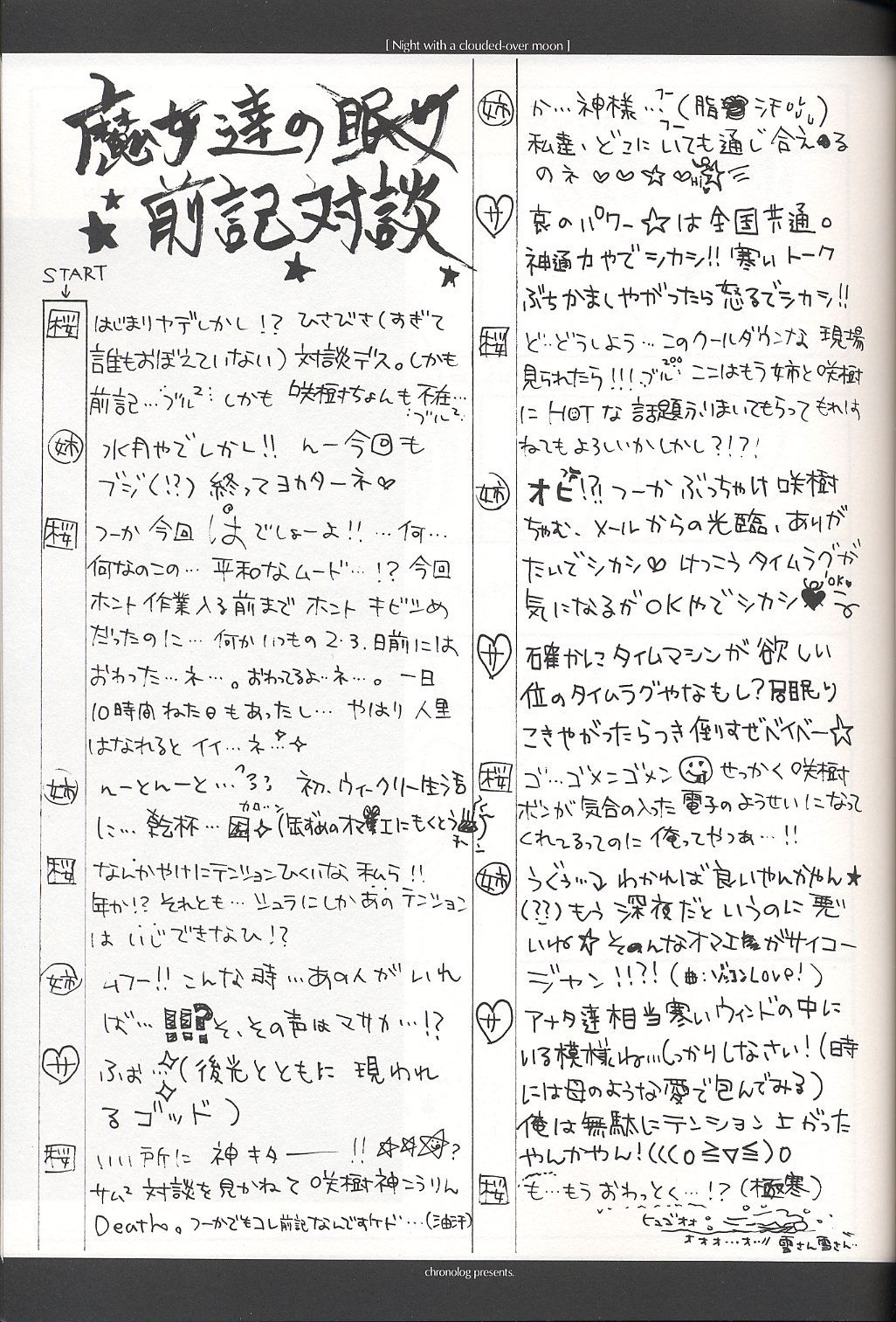 Night with a clouded-over moon page 4 full