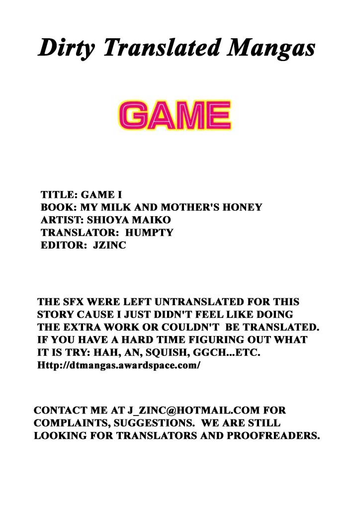 GAME CHAP 1-2 page 1 full