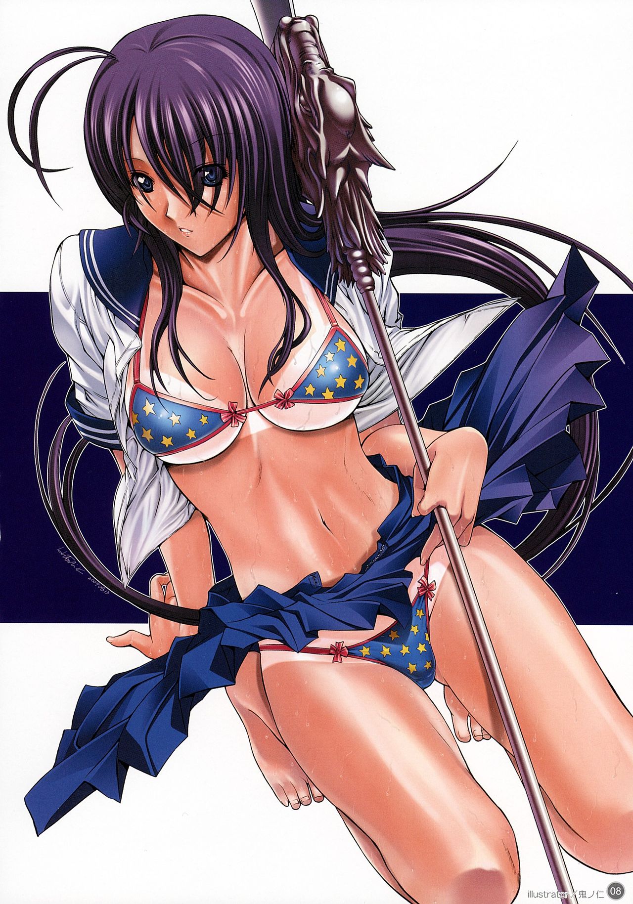 Ikkitousen Dragon Destiny Offical Visual Fan Book page 7 full