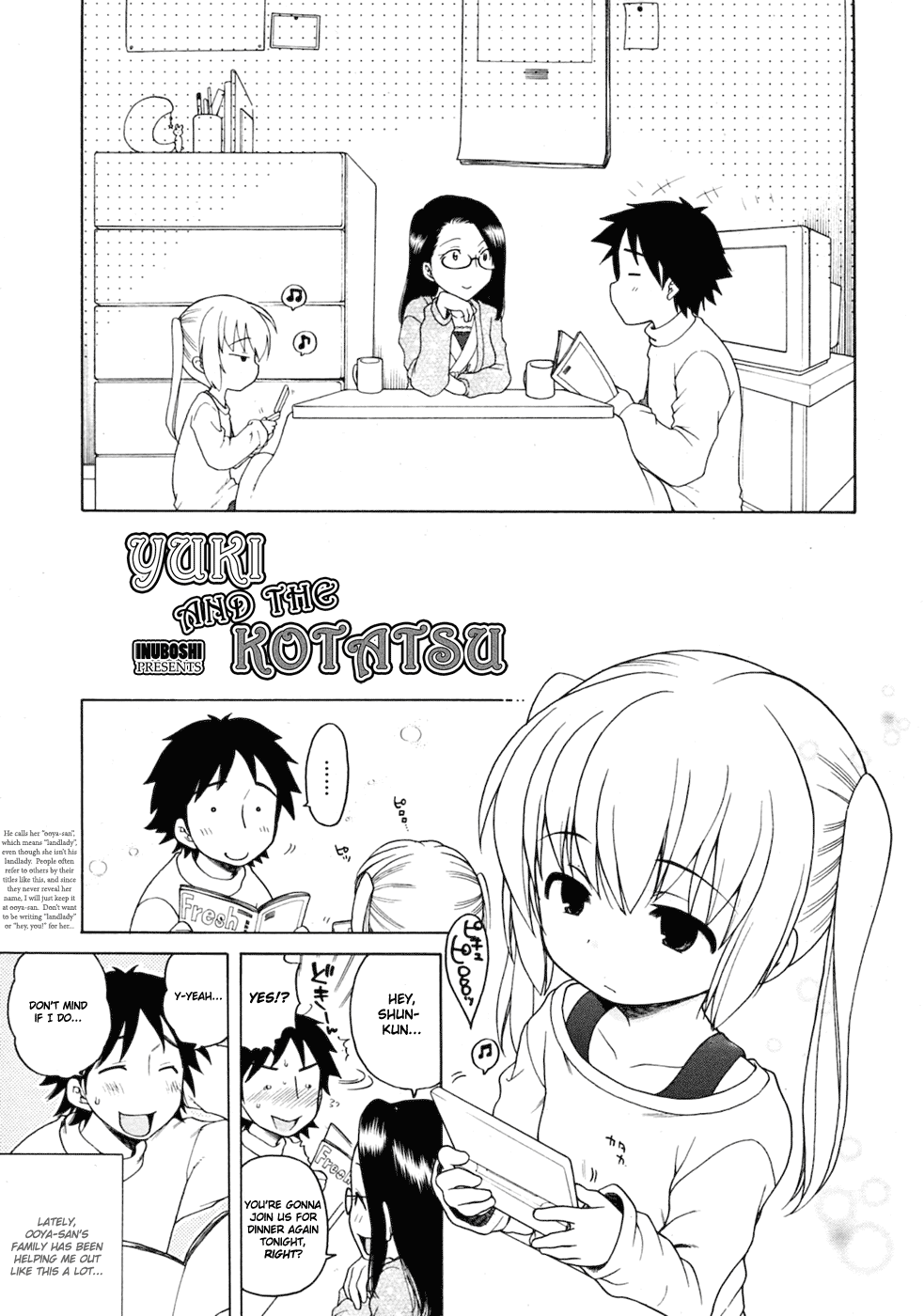 Yuki to Kotatsu | Yuki And The Kotatsu page 1 full
