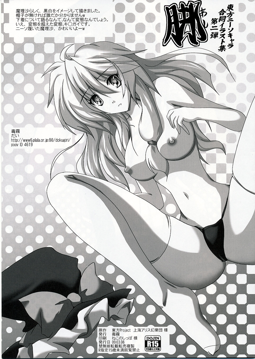 Touhou KneeSo Chara Goudou Illust Shuu Dai-ni-dan Ashi page 1 full