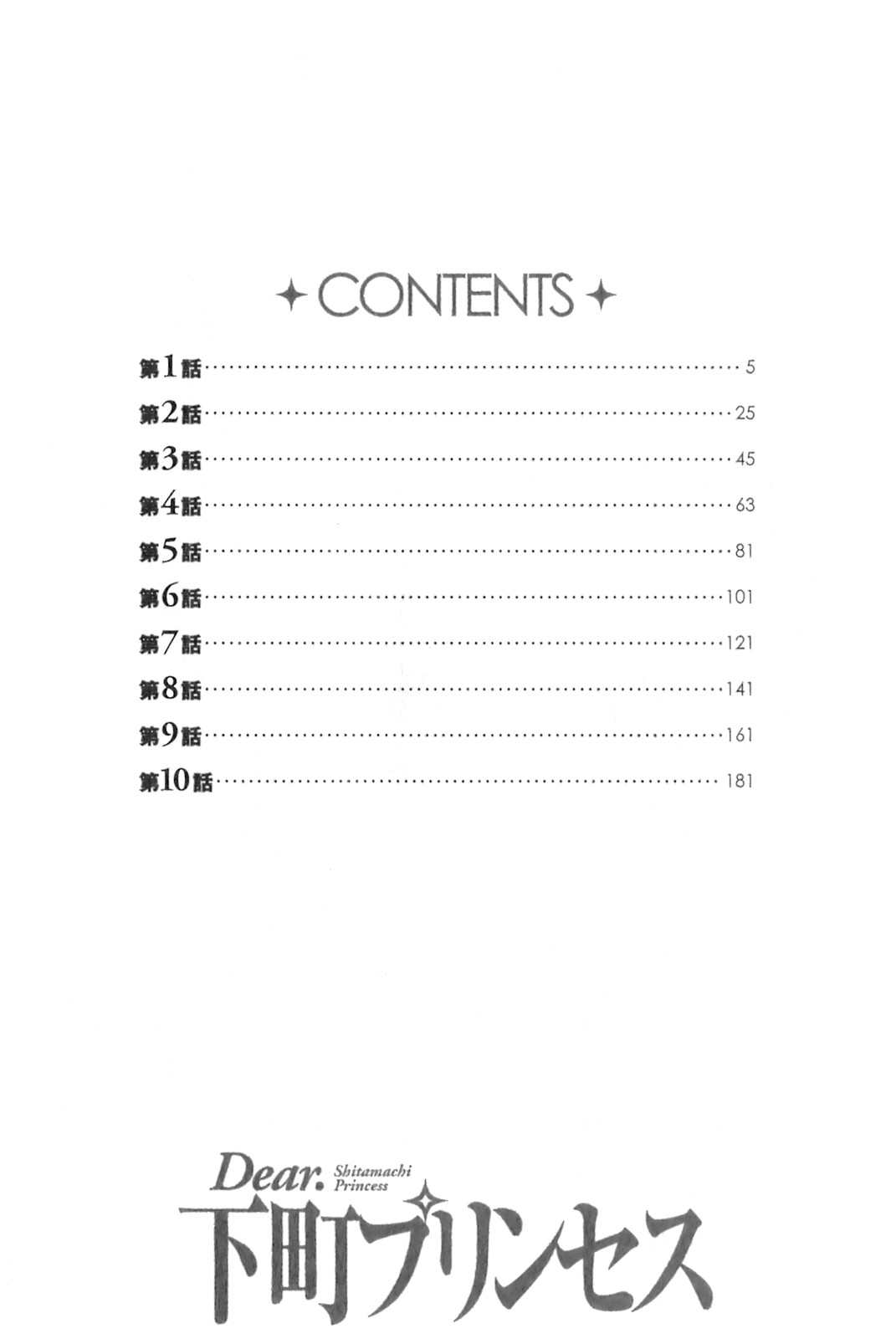 Dear Shitamachi Princess Vol. 1 page 4 full