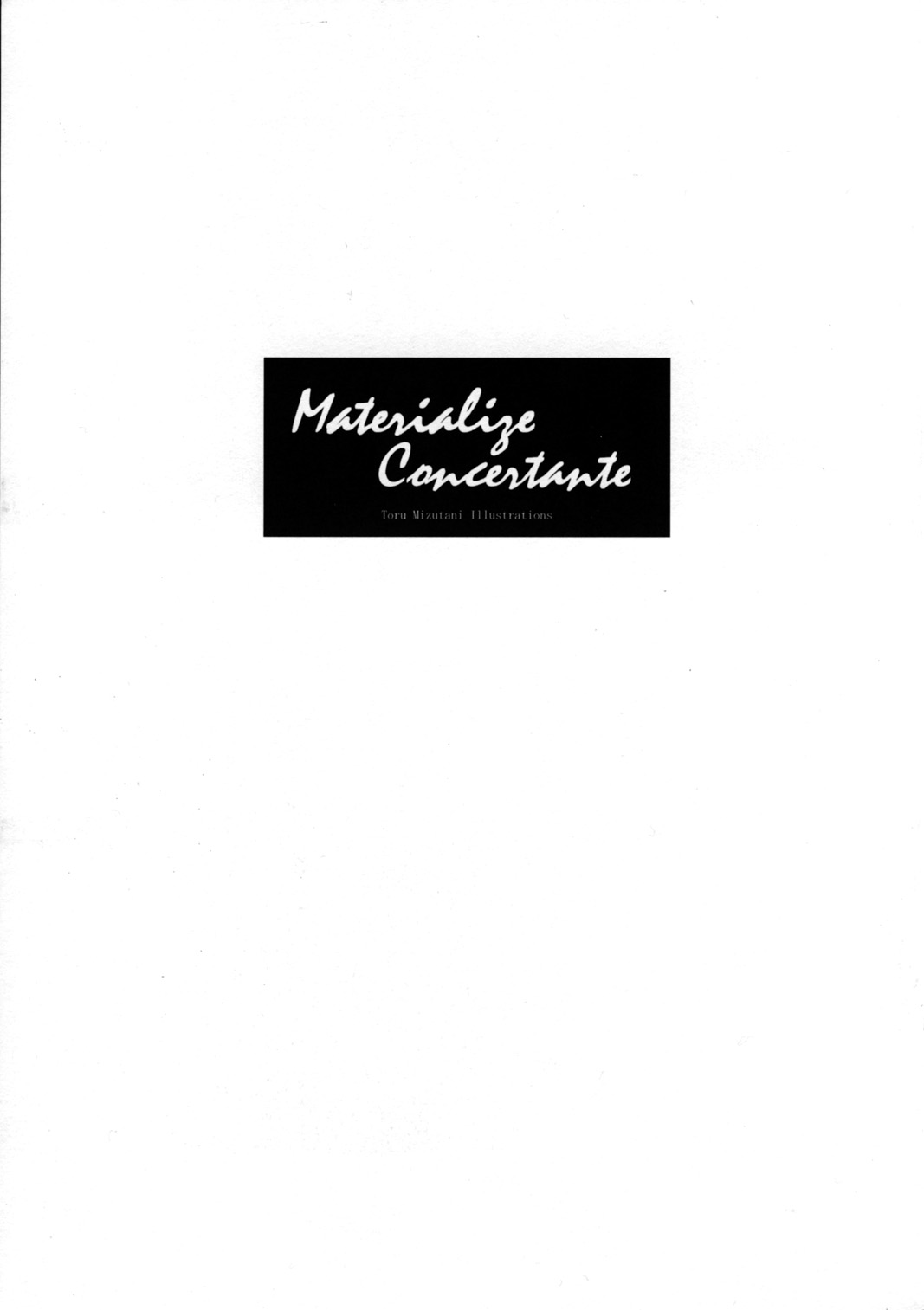 Materialize Concertante page 3 full