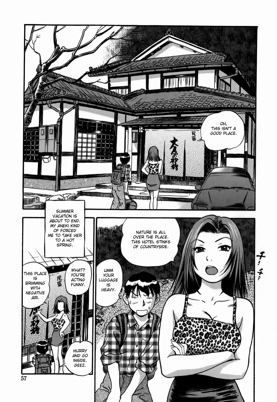 Aneki no Shoushin Ryokou | Aneki's Broken Hearted Trip page 1 full