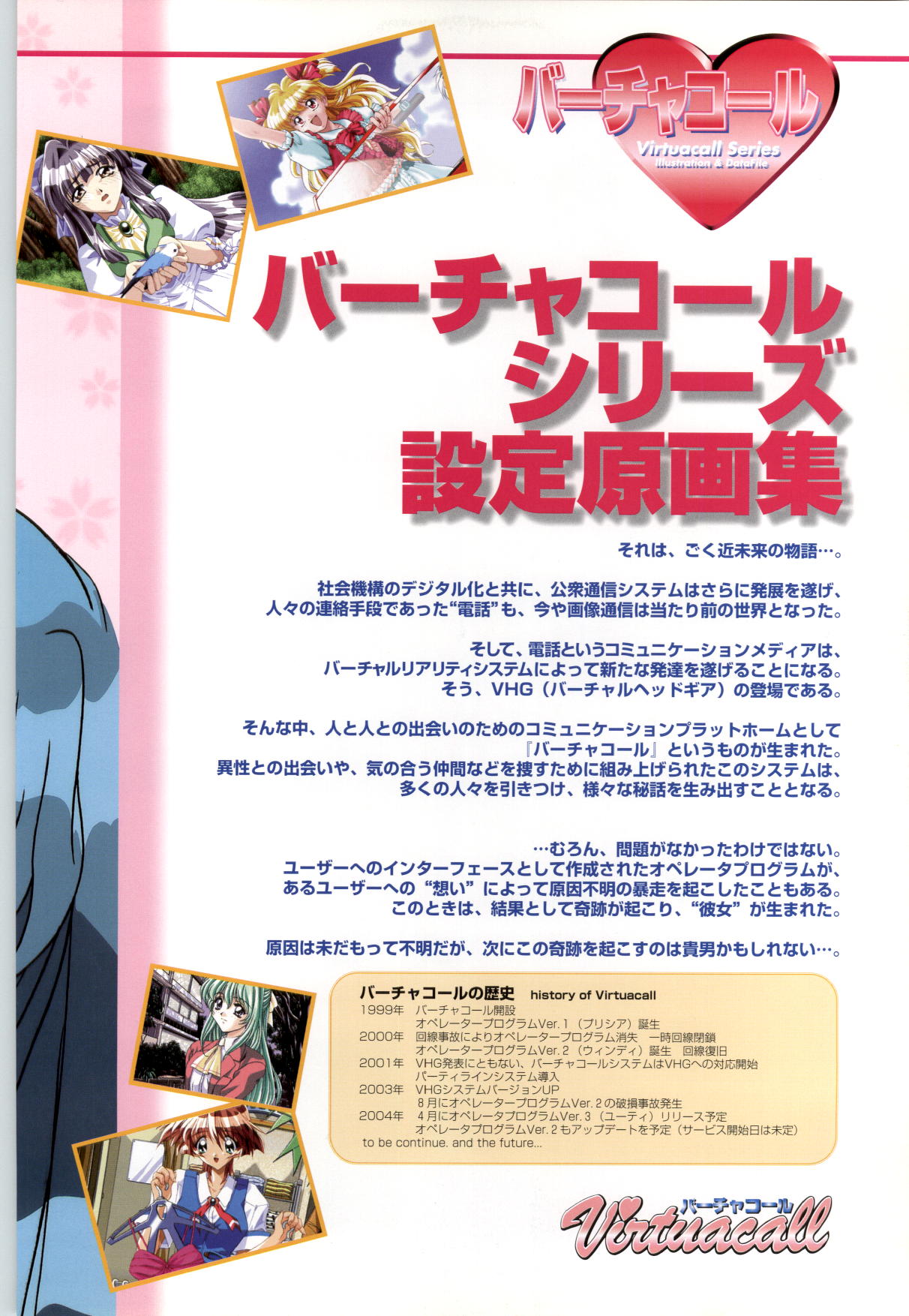 Virtuacall Series Settei Genga-shuu page 6 full