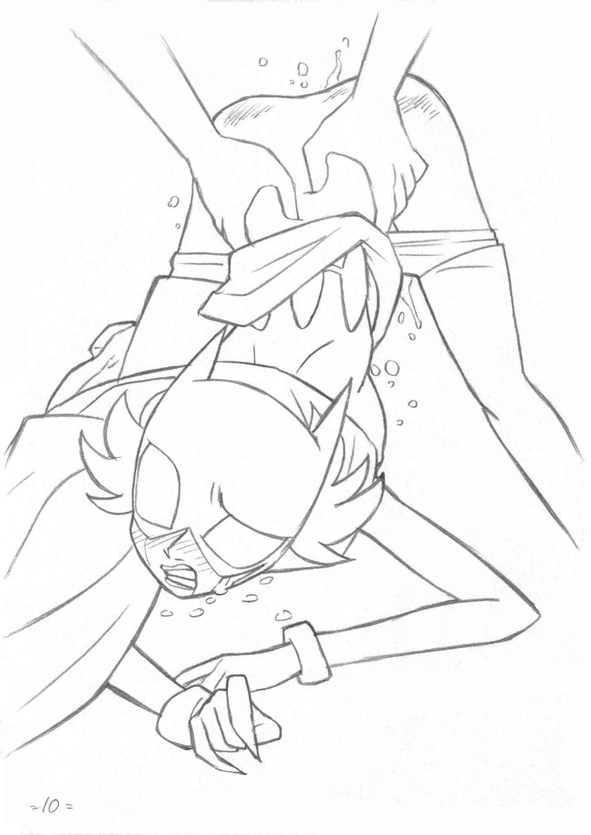 Psychosomatic Counterfeit Ex: Batgirl page 9 full