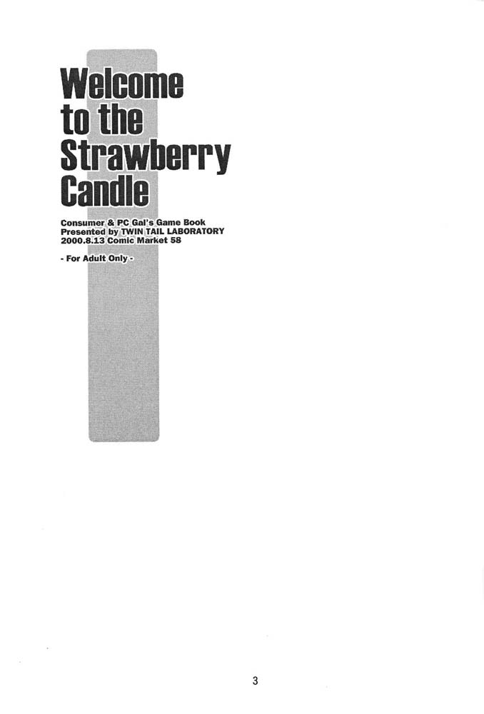 Welcome to the Strawberry Candle page 2 full