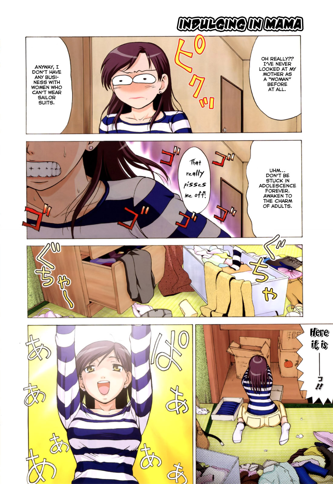 Mamadatte! Sailor Fuku | Even Mama can wear Sailor Suits! page 4 full