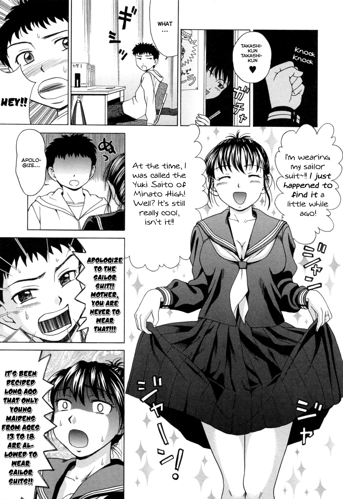 Mamadatte! Sailor Fuku | Even Mama can wear Sailor Suits! page 7 full