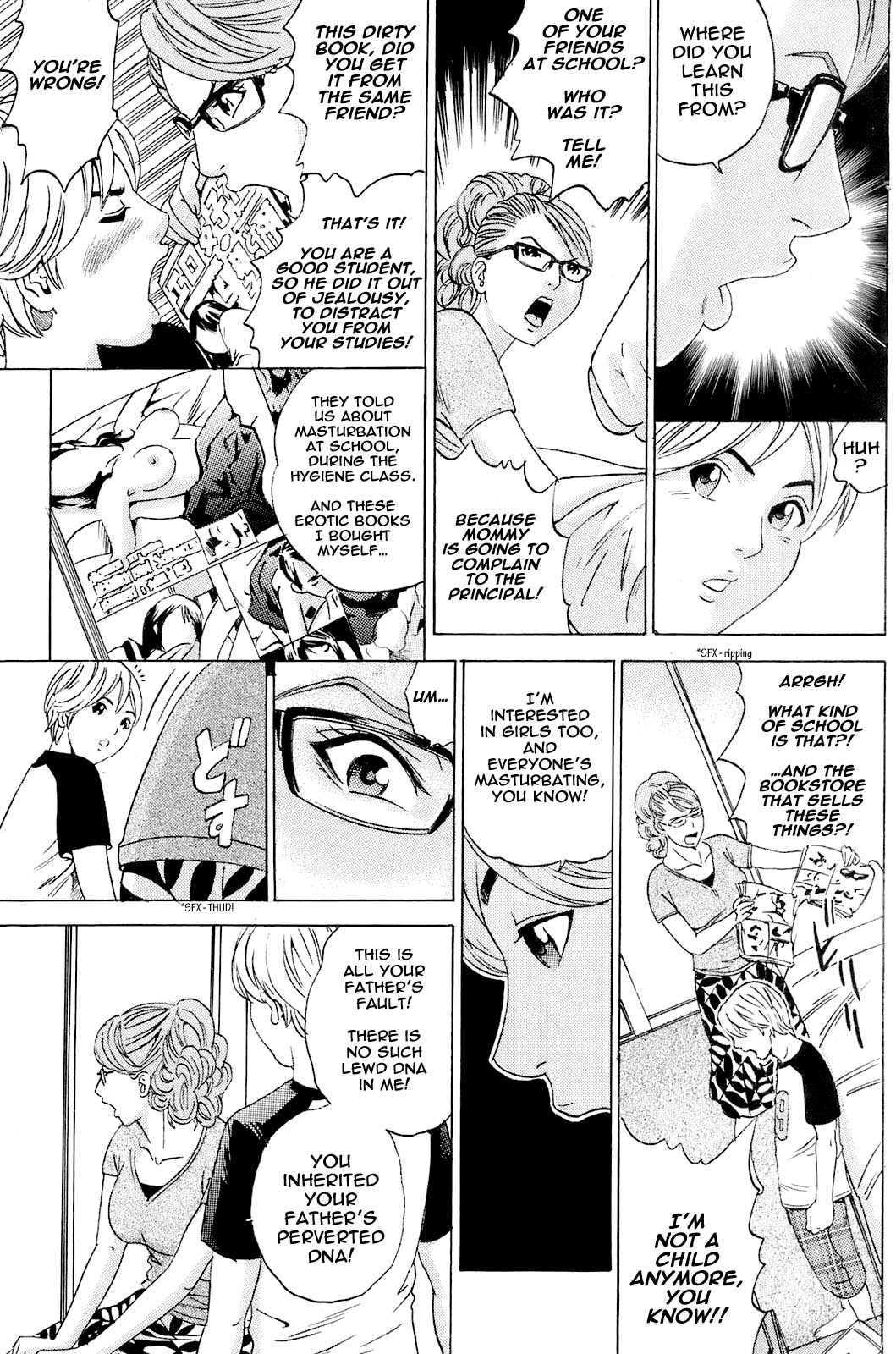 Mama no Kaori to Asoko no Nioi Ch.5,9 page 8 full