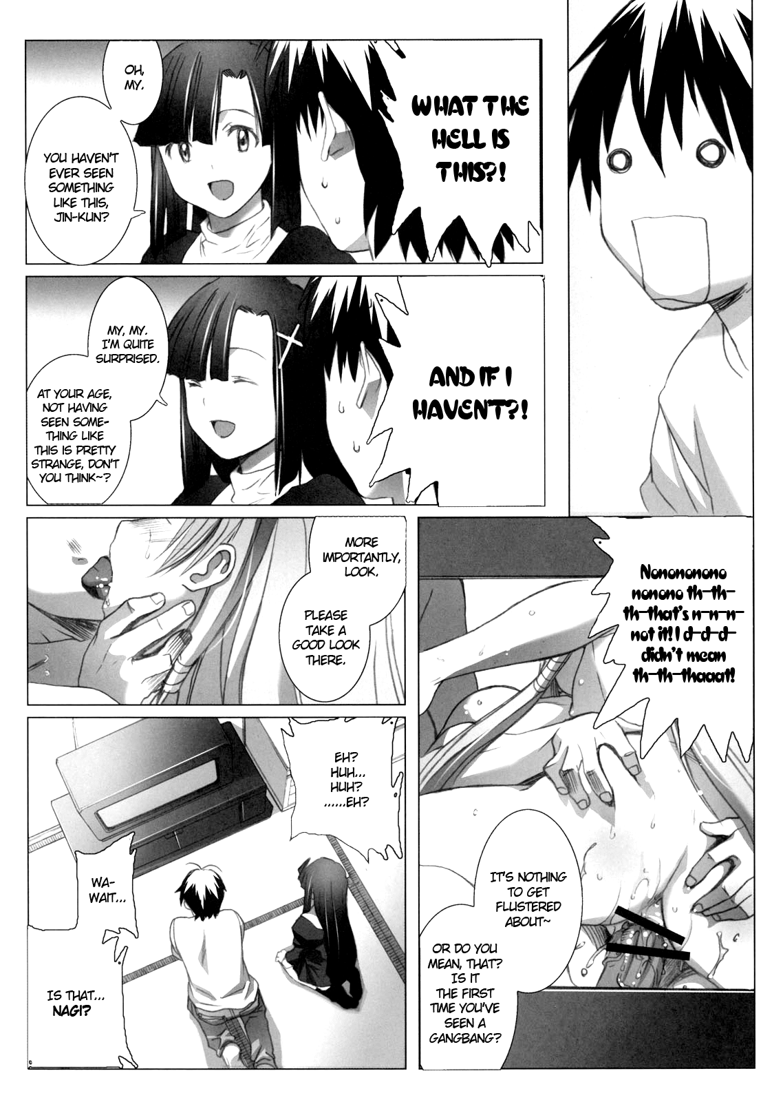 Zange-chan Zange-chan, Love-love--- page 7 full