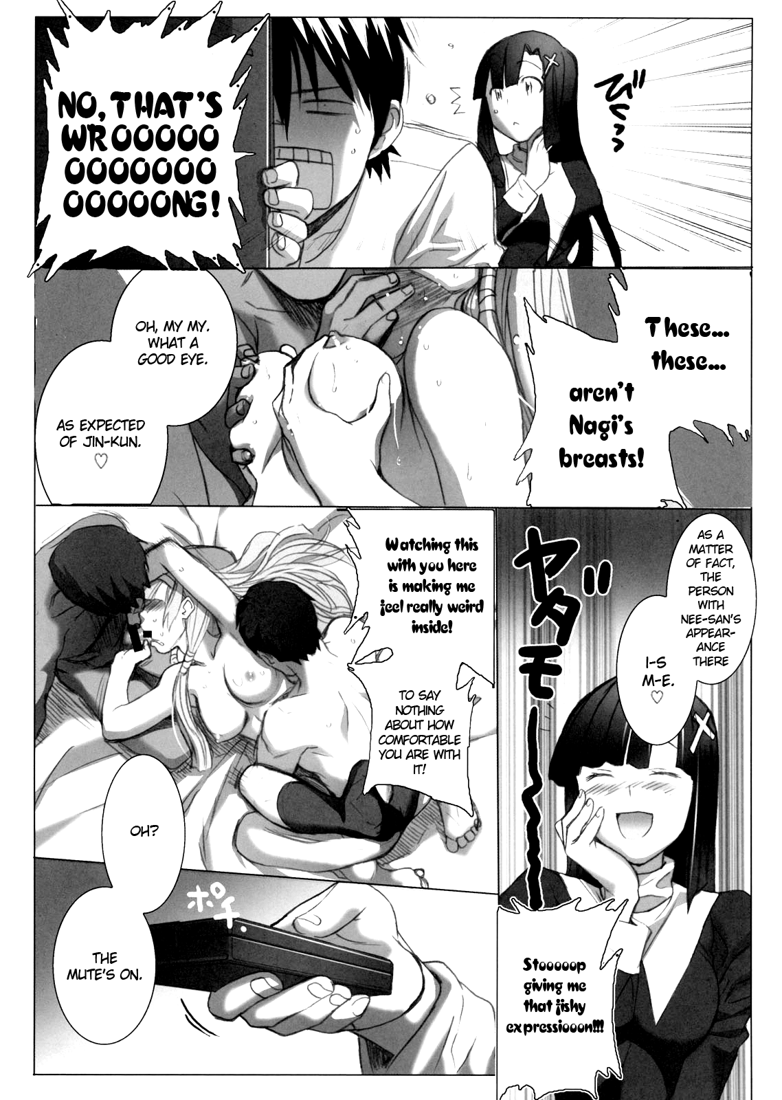 Zange-chan Zange-chan, Love-love--- page 8 full