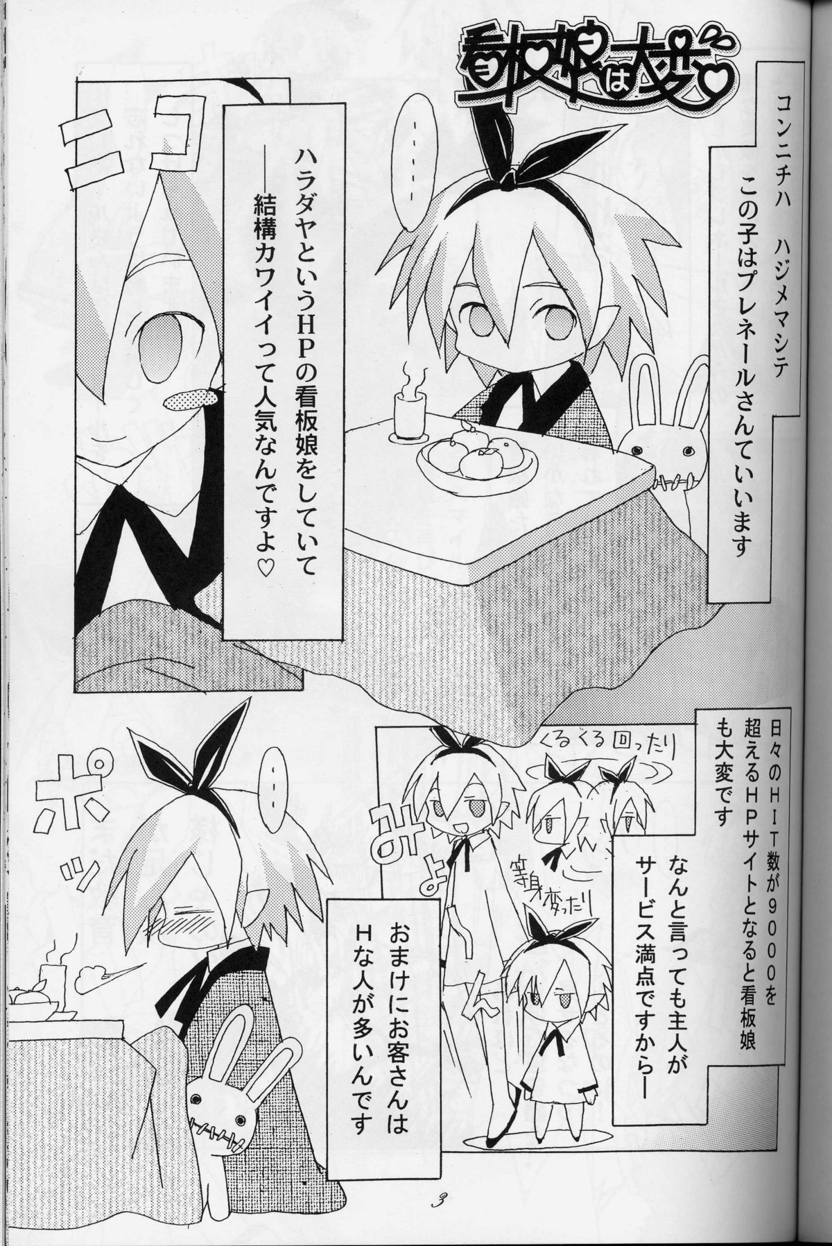 Kanban Musume wa Taihen page 3 full