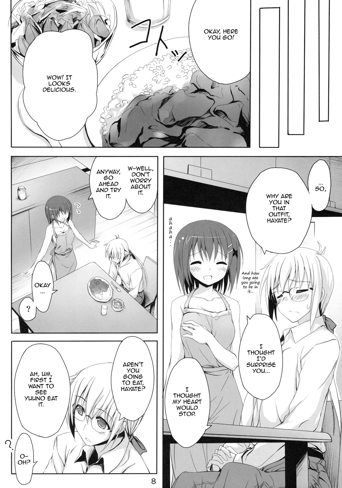 Sasuga Hayate-san Kitanai. page 7 full