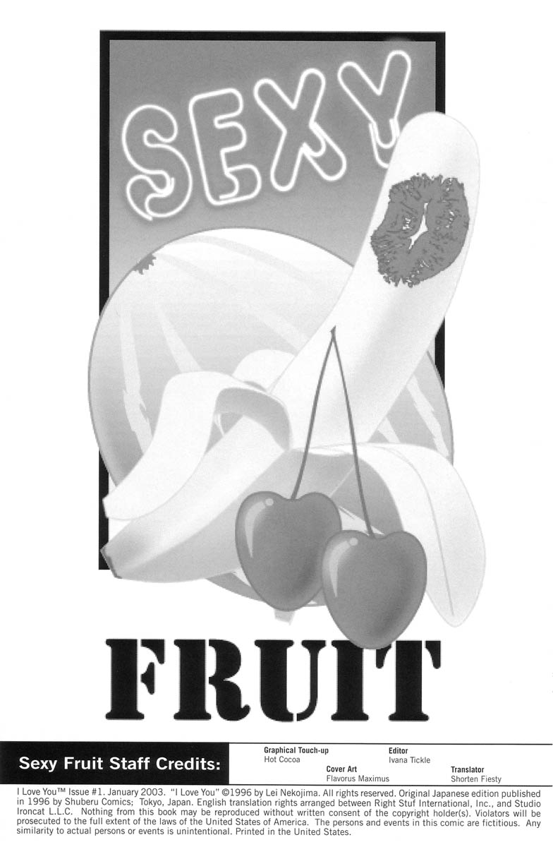 I Love You Issue #1 page 2 full