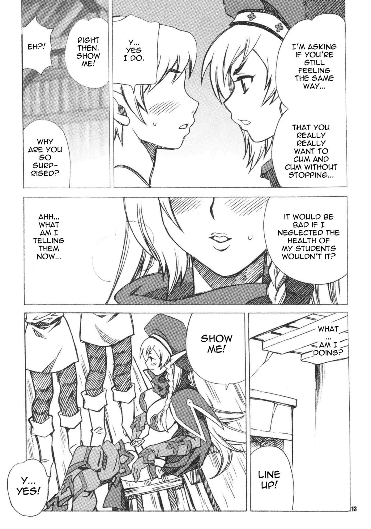 Yukiyanagi no Hon 21 Alaine Kyoukan Sennen Meno Hatsujou | Alleyne's Millenial Fuck page 10 full