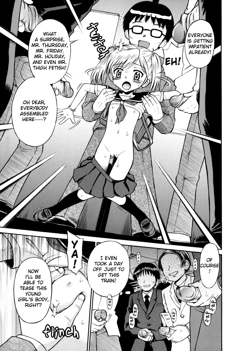 Shoujo Hatsujouchuu Ch.3 - Group Molester Train page 7 full