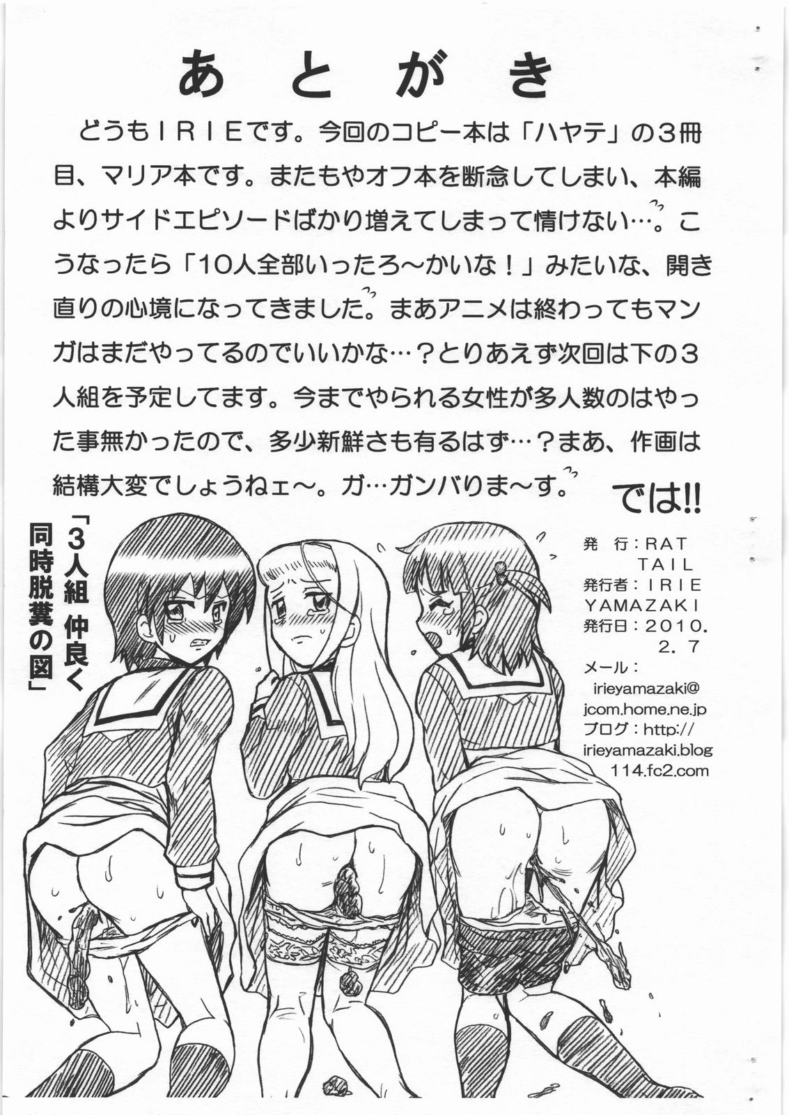 HAYATE FILE Maria Gazoushuu page 9 full