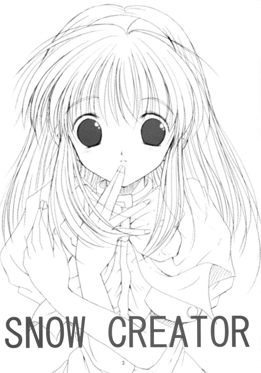 SNOW CREATOR page 2 full