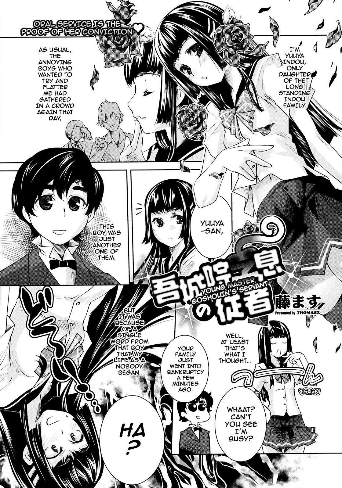 Gojouin Shisoku no Juusha | Young Master Goshouin's Servant page 1 full