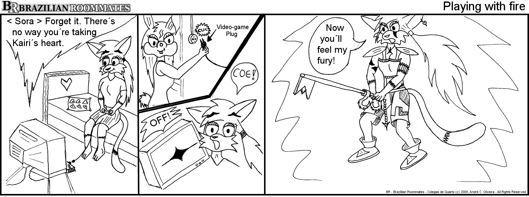 Brazilian Roomates Furry comic page 4 full