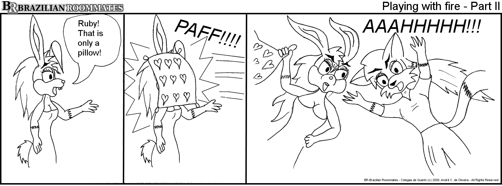 Brazilian Roomates Furry comic page 5 full