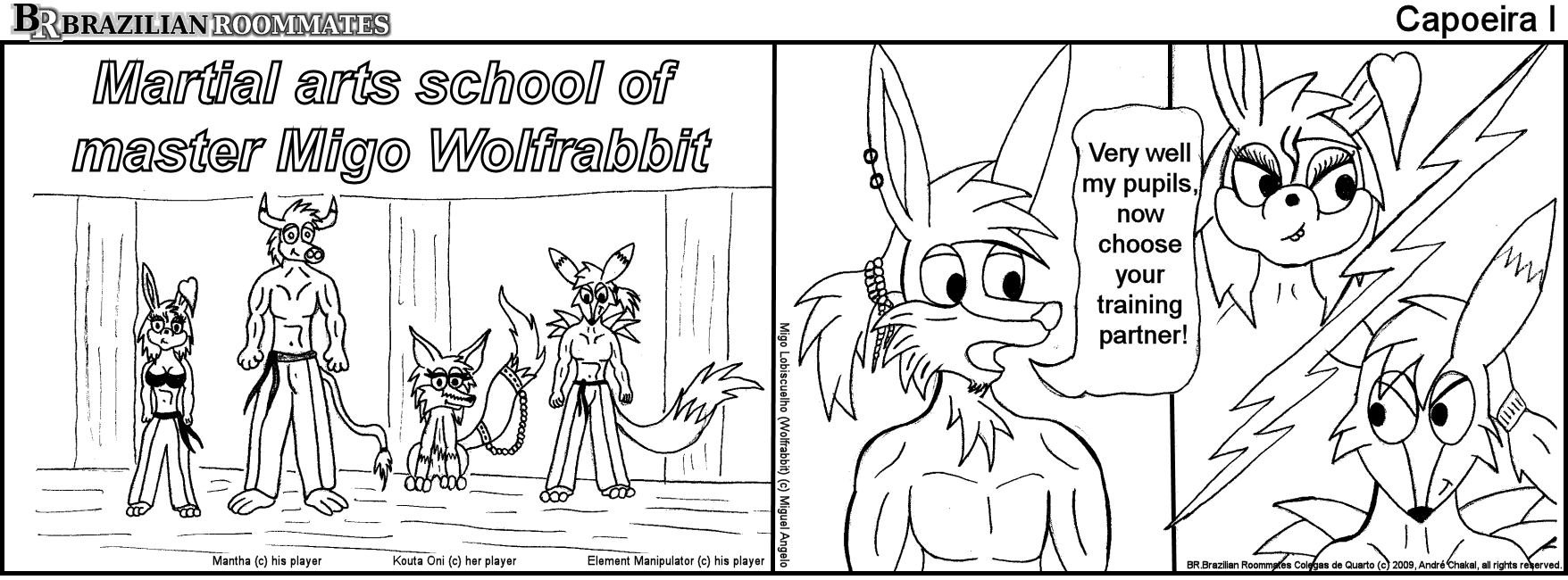 Brazilian Roomates Furry comic page 9 full
