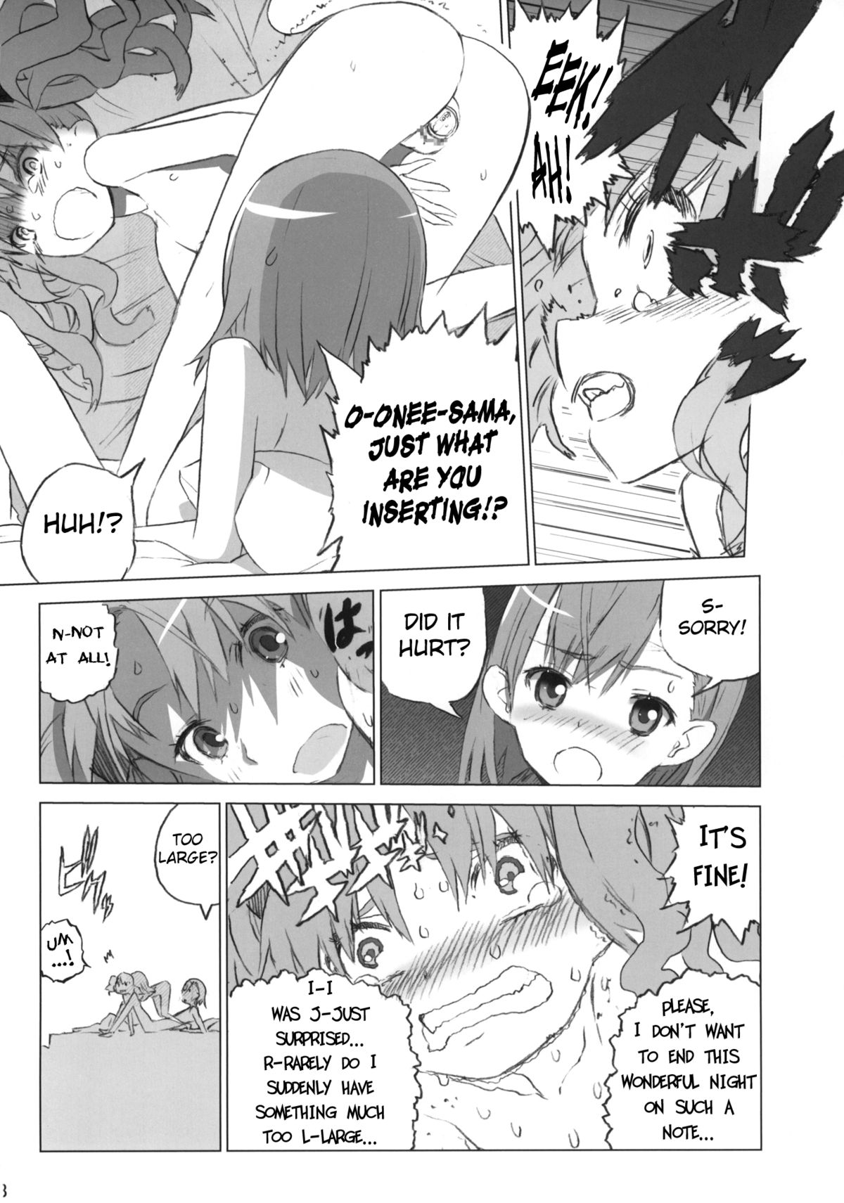 Toaru Gakusei no lacegun | A Certain Student's Lesgun page 7 full