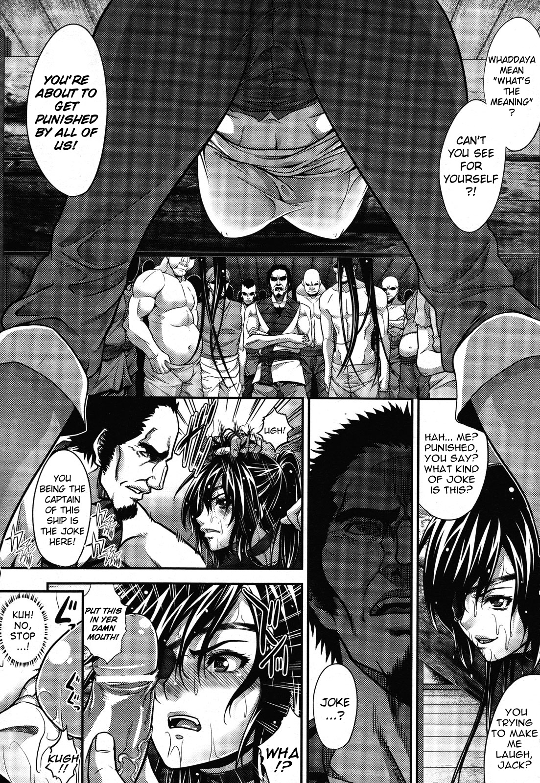 Hakudaku Kaizoku Leila | Semen-Covered Pirate Leila page 3 full