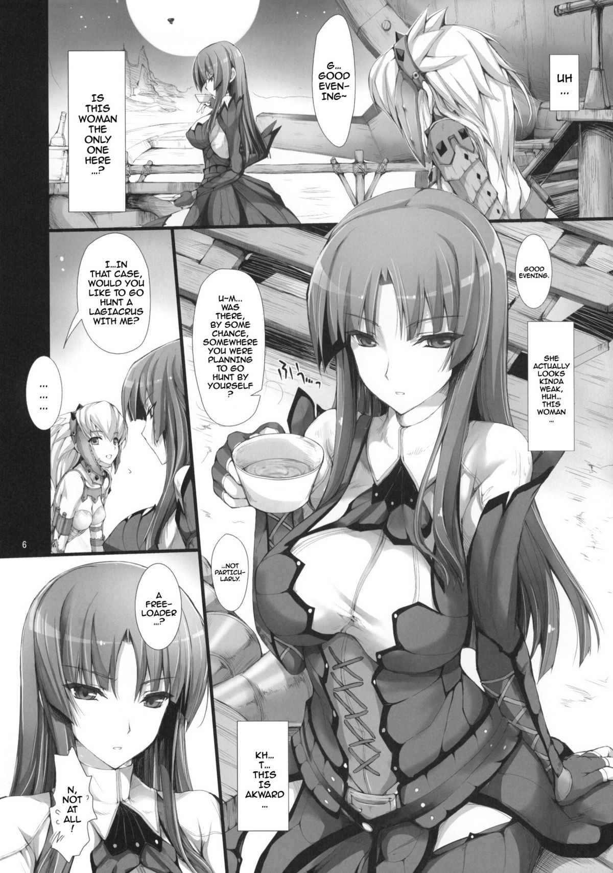 MonHun no Erohon 8 page 5 full