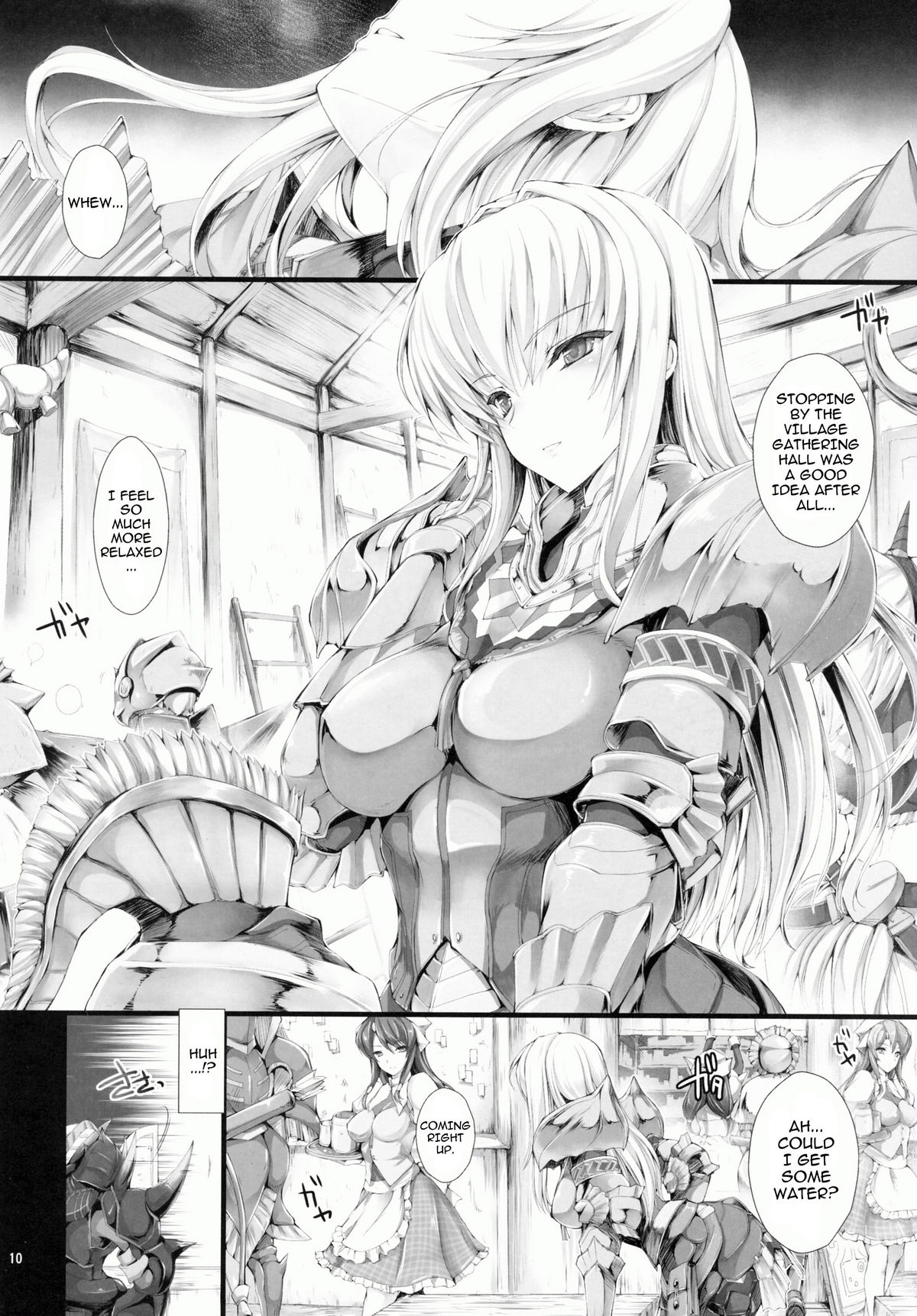 MonHun no Erohon 9 page 10 full