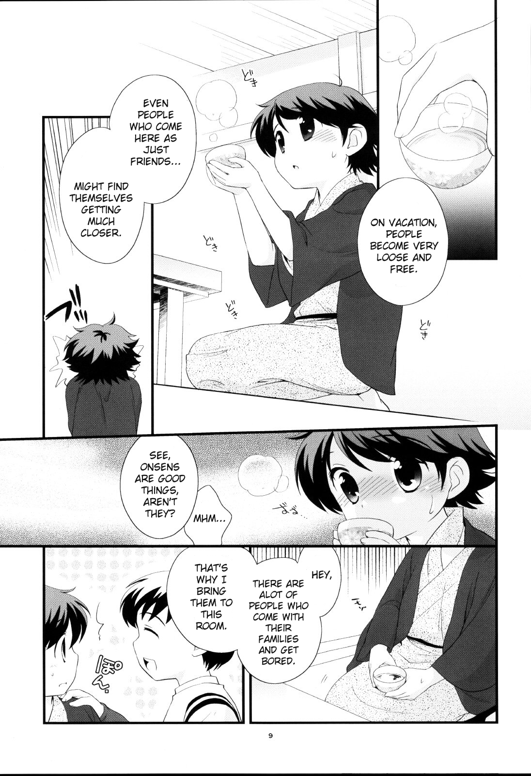 Onsen Ryokou ni Ikimashita. | Vacation at the Hot Springs. page 8 full