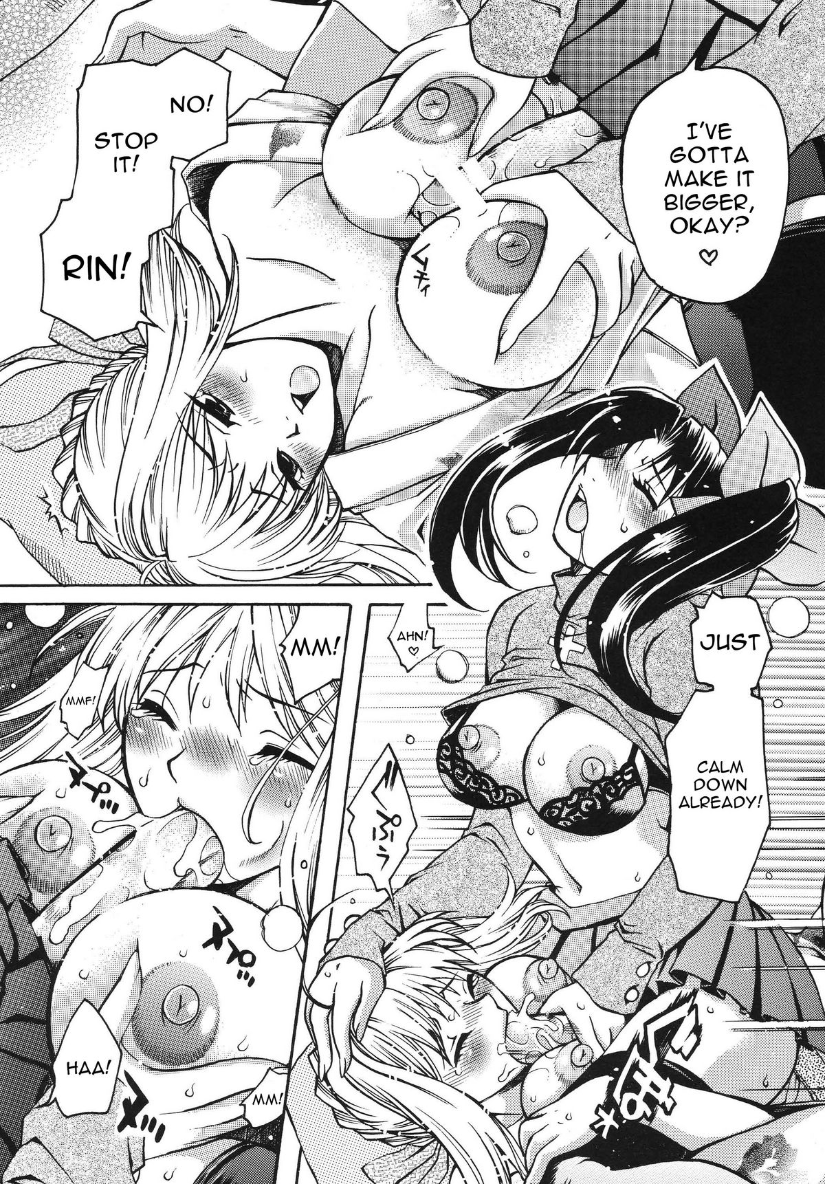 Futanari Rin x Kyonyuu Saber | Futanari Rin X Huge-Rack Saber page 6 full