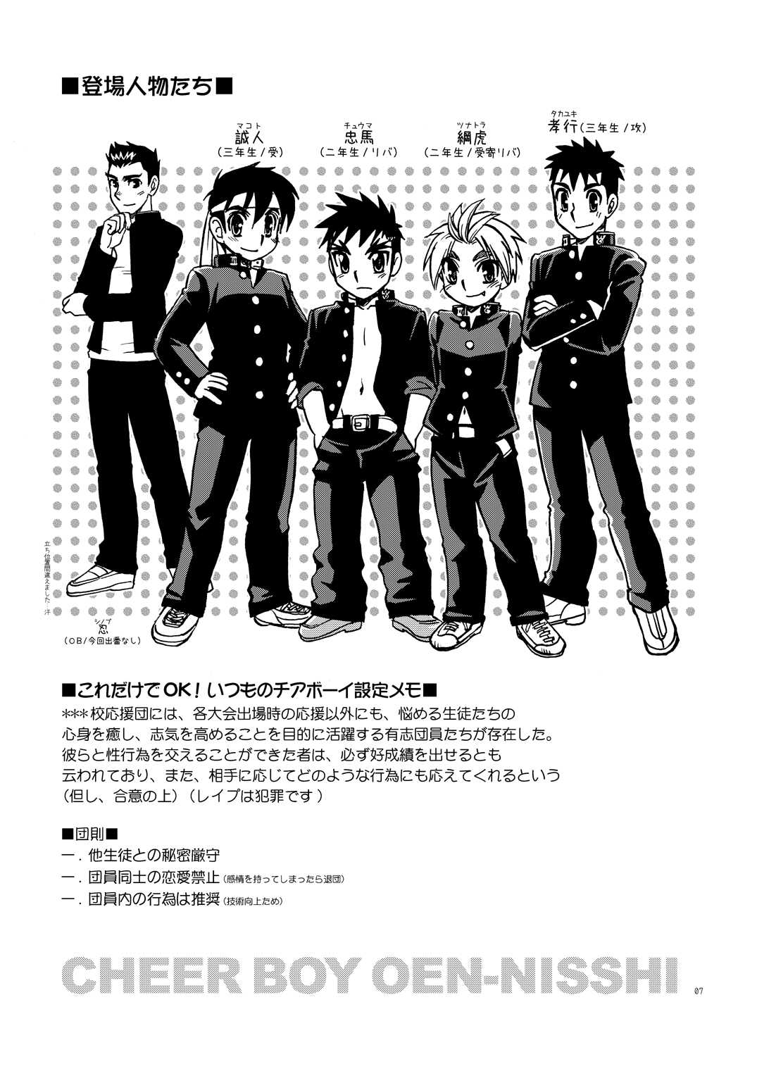 Tachibana Momoya - Cheer Boy Ouen Nisshi page 6 full