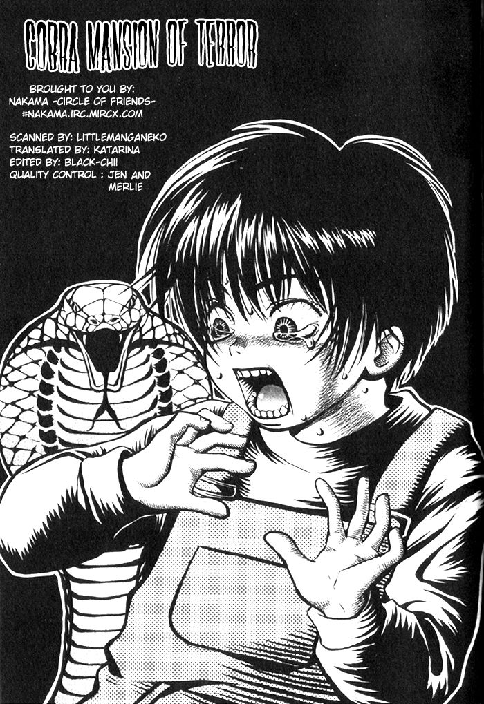 Kyoufu no Cobra-kan | Cobra Mansion of Terror page 1 full