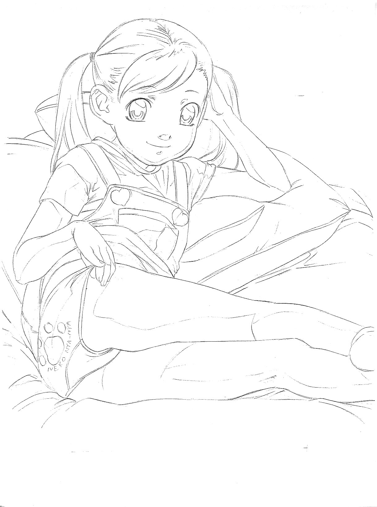 Original Rough Genga Copy Shuu page 3 full